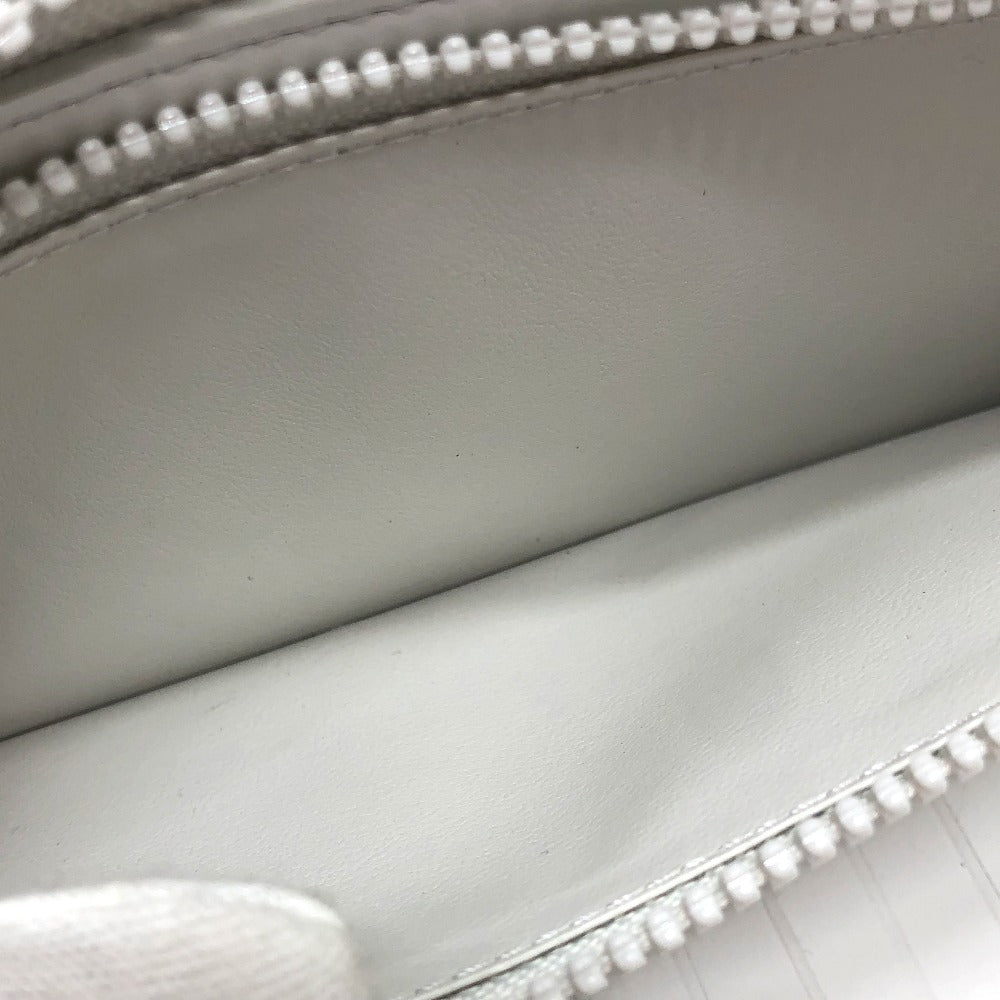 LOUIS VUITTON Long Wallet Purse M80337 Taurillon Clemence white Zippy Wallet Vertical Wallet mens Used Authentic