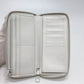 LOUIS VUITTON Long Wallet Purse M80337 Taurillon Clemence white Zippy Wallet Vertical Wallet mens Used Authentic