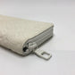 LOUIS VUITTON Long Wallet Purse M80337 Taurillon Clemence white Zippy Wallet Vertical Wallet mens Used Authentic