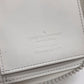 LOUIS VUITTON Long Wallet Purse M80337 Taurillon Clemence white Zippy Wallet Vertical Wallet mens Used Authentic