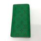 LOUIS VUITTON Long Wallet Purse M80801 Monogram canvas green Monogram Everyday LV Portefeuille Blaza mens Used Authentic