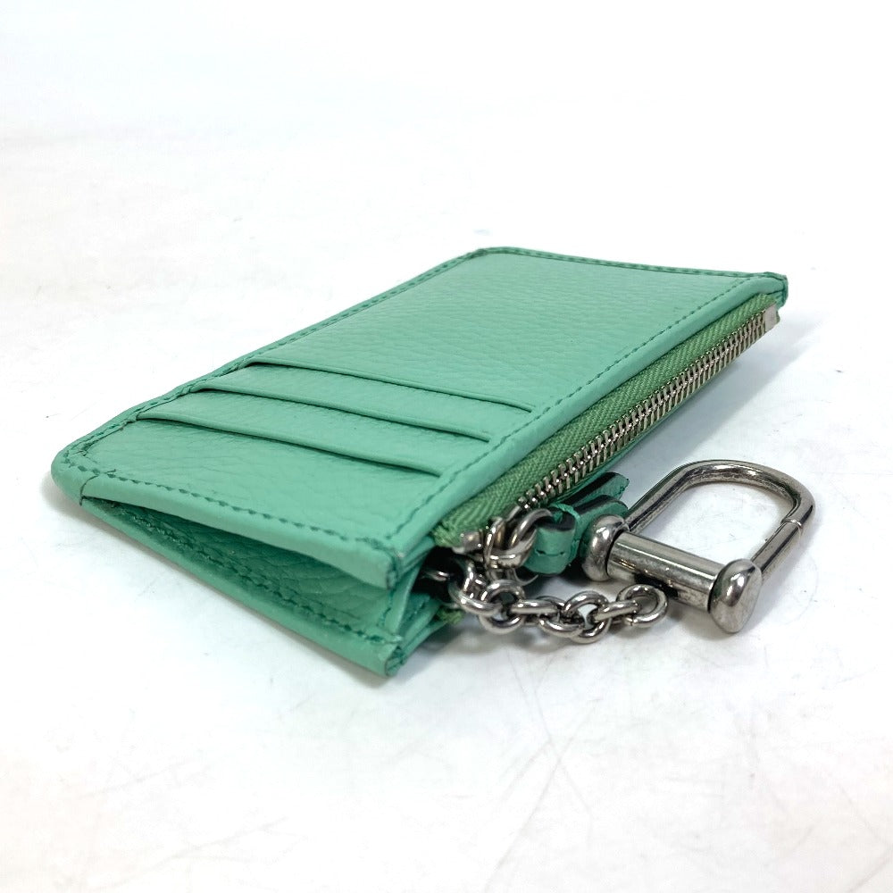 GUCCI Coin case 701070 leather Green type GG Marmont Women Used Authentic