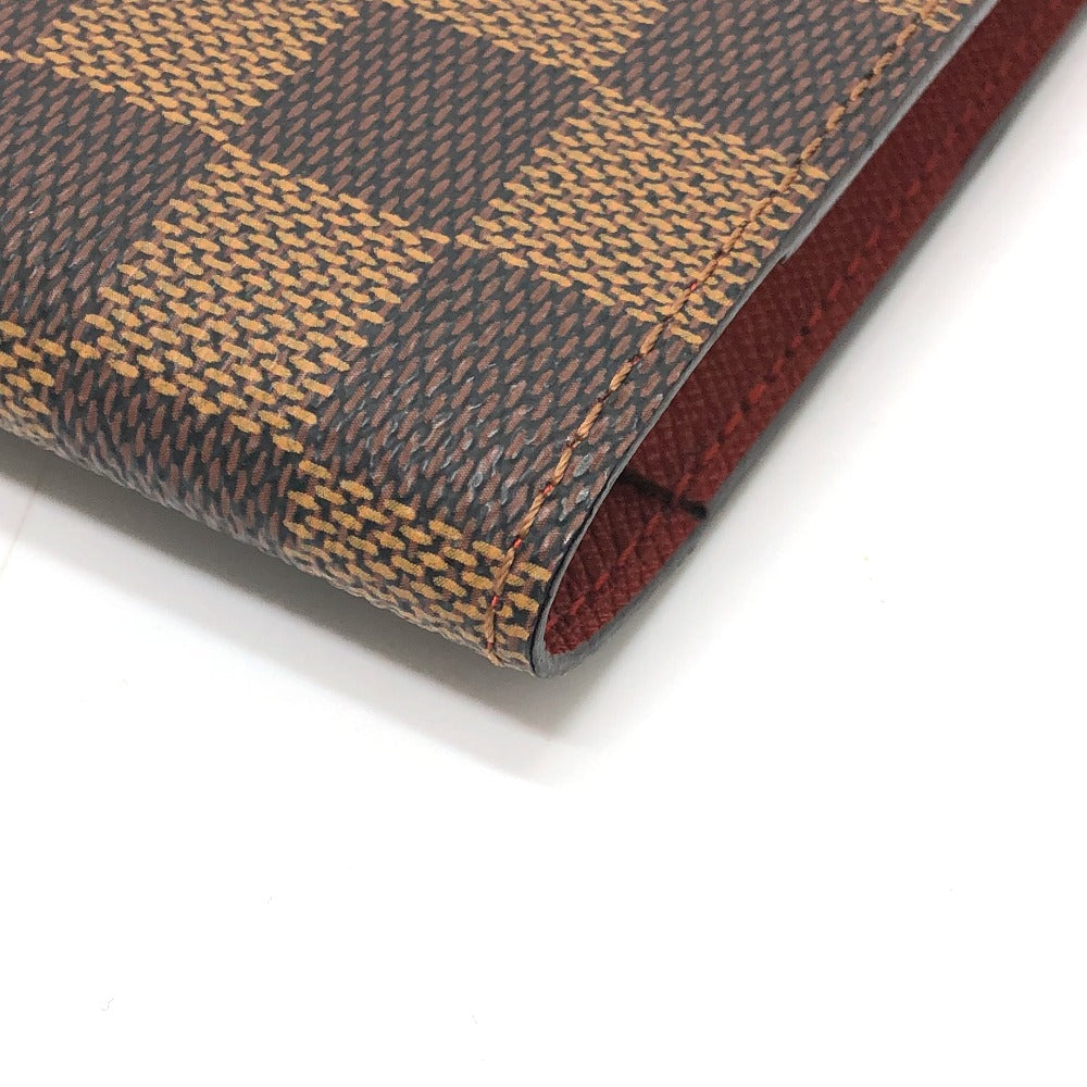 LOUIS VUITTON Shoulder Bag N62935  Damier canvas Brown Damier CD case DVD mens(Unisex) Used Authentic