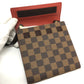 LOUIS VUITTON Shoulder Bag N62935  Damier canvas Brown Damier CD case DVD mens(Unisex) Used Authentic
