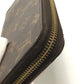 LOUIS VUITTON Long Wallet Purse M61364 Monogram canvas Brown Monogram zippy wallet totem Women Used Authentic