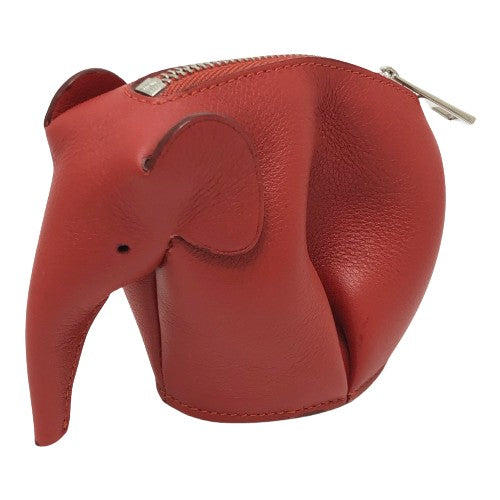LOEWE Shoulder Bag leather pink animal collection mini Women Used Authentic