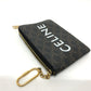 CELINE Coin case 10C662CA2 PVC / Leather Brown Triomphe Women(Unisex) Used Authentic