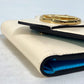 LOUIS VUITTON Trifold wallet M69176 leather white Portefeuille LV Pont Neuf Women Used Authentic