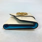 LOUIS VUITTON Trifold wallet M69176 leather white Portefeuille LV Pont Neuf Women Used Authentic