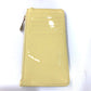 Dior Coin case enamel beige Canage Card Case Card Case Women Used Authentic