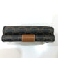 CELINE Trifold wallet PVC / Leather Brown Triomphe Small trifold Women Used Authentic