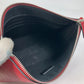 FENDI Clutch bag 7N0106 leather Red Zucca mens Used Authentic