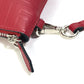 FENDI Clutch bag 7N0106 leather Red Zucca mens Used Authentic