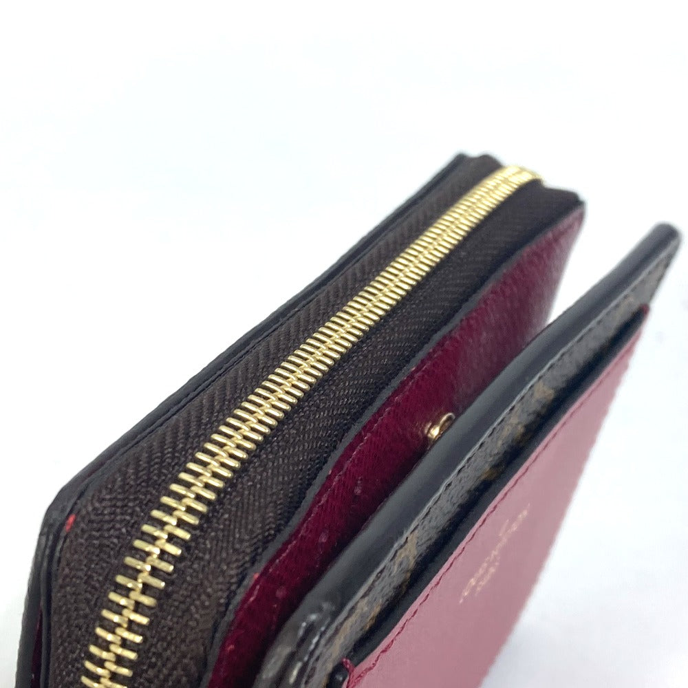 LOUIS VUITTON Folded wallet M82377 Monogram canvas Brown Monogram Portefeuille Lou Women Used Authentic