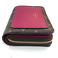 LOUIS VUITTON Folded wallet M82377 Monogram canvas Brown Monogram Portefeuille Lou Women Used Authentic