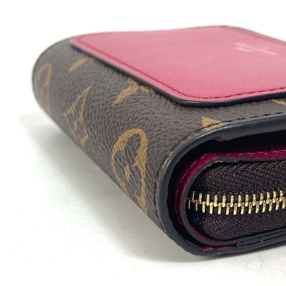 LOUIS VUITTON Folded wallet M82377 Monogram canvas Brown Monogram Portefeuille Lou Women Used Authentic