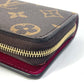 LOUIS VUITTON Folded wallet M82377 Monogram canvas Brown Monogram Portefeuille Lou Women Used Authentic