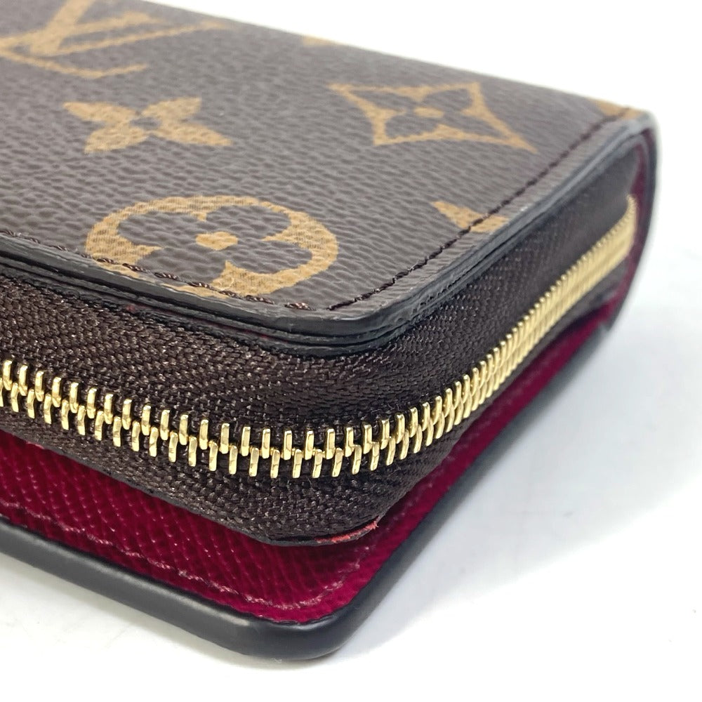LOUIS VUITTON Folded wallet M82377 Monogram canvas Brown Monogram Portefeuille Lou Women Used Authentic