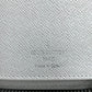 LOUIS VUITTON Long Wallet Purse M30446 canvas / taigarama white Taigarama long wallet Zippy Wallet Vertical mens Used Authentic