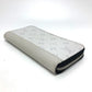 LOUIS VUITTON Long Wallet Purse M30446 canvas / taigarama white Taigarama long wallet Zippy Wallet Vertical mens Used Authentic