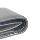 CELINE Trifold wallet 10H263BRU.10GV leather Gray x pink By color Small strap wallet Women Used Authentic
