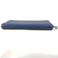 LOUIS VUITTON Long Wallet Purse M30447 Leather/Tigarama blue Taigalama Zippy Wallet Vertical mens Used Authentic