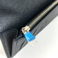 LOUIS VUITTON Long Wallet Purse M30502 Taiga Leather Dark Navy type Taiga Portefeuille Braza mens Used Authentic