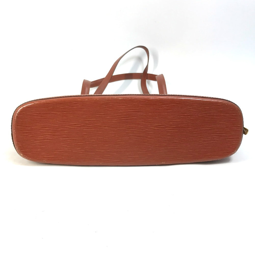 LOUIS VUITTON Shoulder Bag M52283 Epi Leather Brown Epi Ryu Sac Women Secondhand Authentic