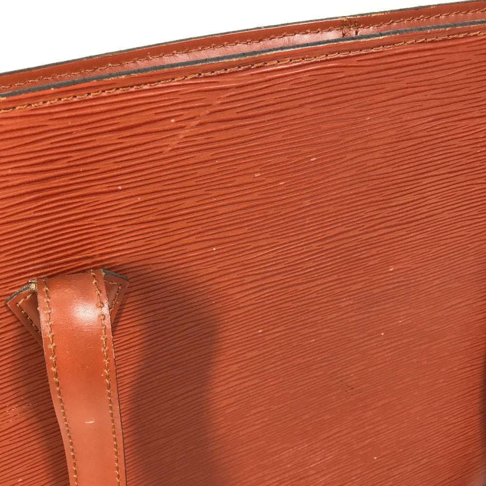 LOUIS VUITTON Shoulder Bag M52283 Epi Leather Brown Epi Ryu Sac Women Secondhand Authentic