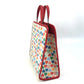 GUCCI Handbag 605614 PVC / Leather multicolor heart Chilled license Women Used Authentic