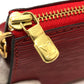 LOUIS VUITTON Shoulder Bag M40776 Epi Leather Red Epi Pochette Accessoires Women Used Authentic