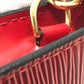 LOUIS VUITTON Shoulder Bag M40776 Epi Leather Red Epi Pochette Accessoires Women Used Authentic