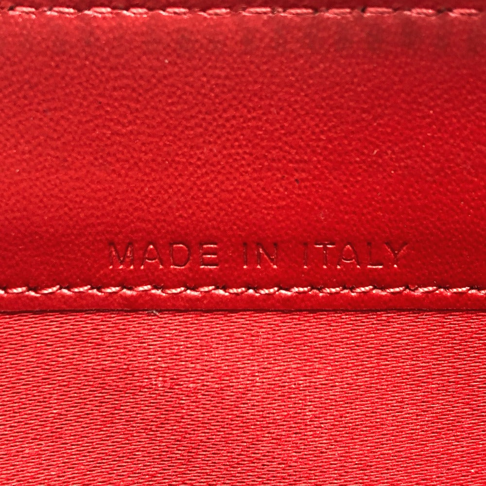 Christian Louboutin Long Wallet Purse 3175224 leather black Studs Panettone mens Used Authentic