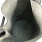 CELINE Handbag 187243 leather gray Shoulder bag with pouch Big bag Bucket Women Used Authentic
