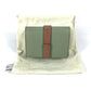 LOEWE Trifold wallet leather green anagram Small bar Tikal wallet Women Used Authentic