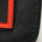 FENDI Clutch bag 7N0078  leather black LOVE mens Used Authentic