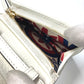 GUCCI Folded wallet 702248 leather white adidas adidas collaboration Horsebit mens Used Authentic