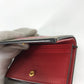 GUCCI Folded wallet 506277 GG Supreme Canvas Beige x pink GG Supreme BOSCO BOSCO applique dog Women Used Authentic