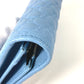GUCCI Shoulder Bag 466507 leather blue Micro Guccisima Shoulder wallet Women Used Authentic