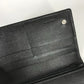 PRADA Long Wallet Purse M608A  Safiano leather black Triangle logo plate Long wallet Women Used Authentic