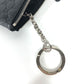 GUCCI Coin case 544476 leather black With key ring Micro Gucci Shima GG mens Used Authentic