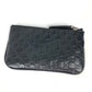 GUCCI Coin case 544476 leather black With key ring Micro Gucci Shima GG mens Used Authentic