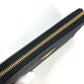 PRADA Long Wallet Purse 1ML506 Leather / nylon black Long wallet Triangle logo plate Women Used Authentic