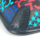 GUCCI Sling bag 598113 Leather / PVC multicolor GG Supreme psychedelic belt bag mens Used Authentic
