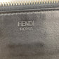 FENDI Clutch bag 7N0078 leather black monster Women Used Authentic