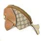 GUCCI Coin case 256862 PVC / Leather beige GG plus whale whale Women Used Authentic