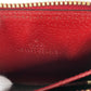 GUCCI Coin case 424897 GG Supreme Canvas Red GG Supreme Coin Pocket Wallet bird motif bird Women Used Authentic