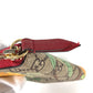 GUCCI Coin case 424897 GG Supreme Canvas Red GG Supreme Coin Pocket Wallet bird motif bird Women Used Authentic