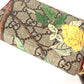 GUCCI Coin case 424897 GG Supreme Canvas Red GG Supreme Coin Pocket Wallet bird motif bird Women Used Authentic