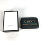 GUCCI Coin case 496319 leather black Coin Pocket Wallet logo Women Used Authentic